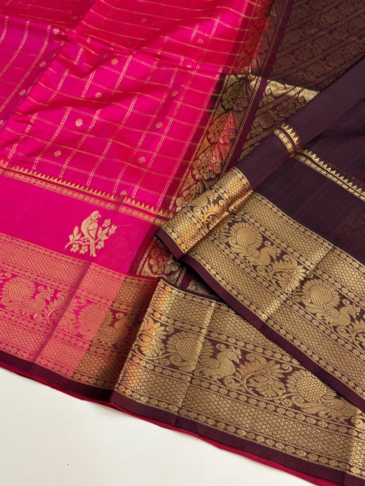 Handloom Vintage Mangalagiri Pattu