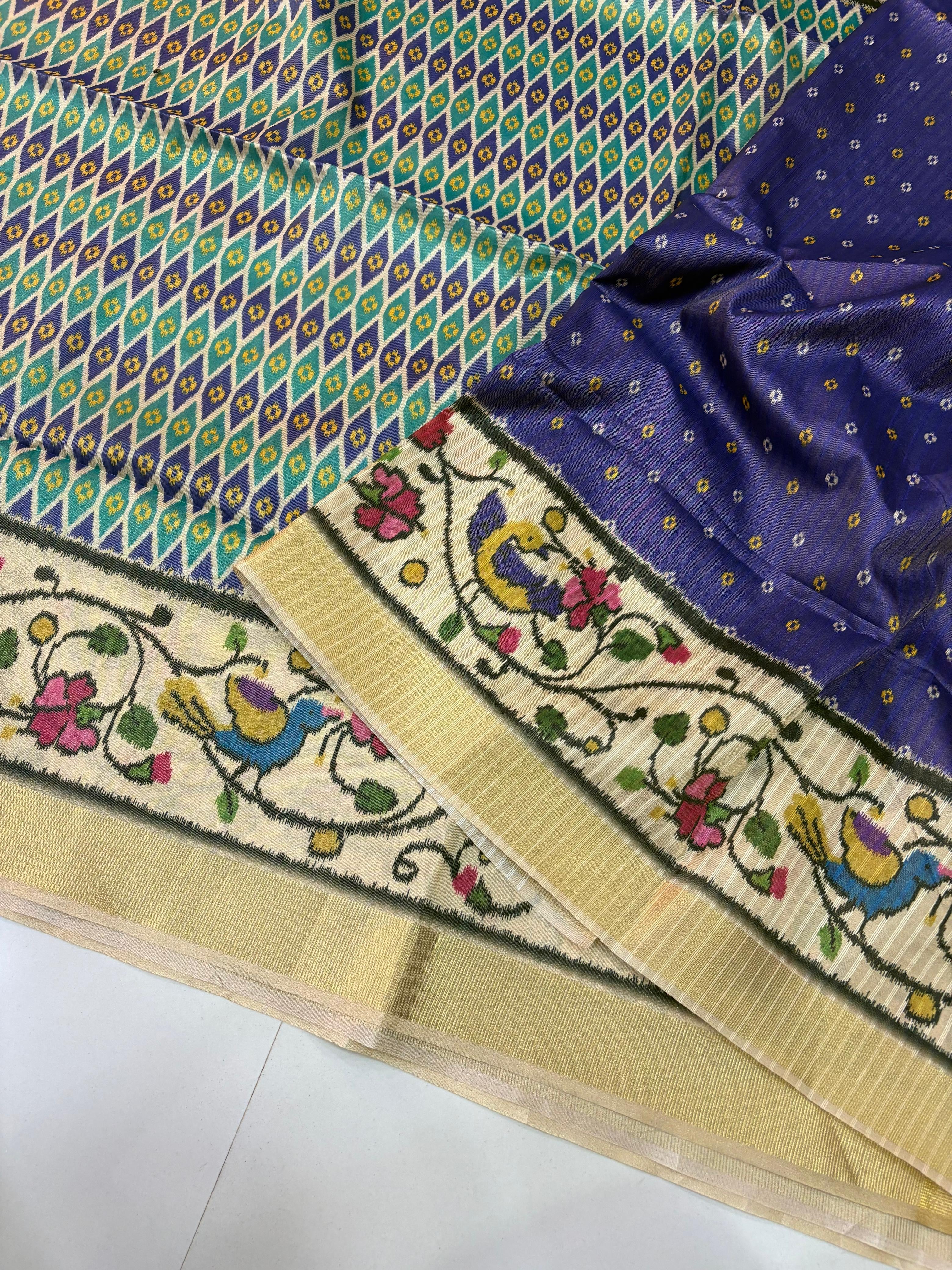 Tissue Fancy Patola Sarees