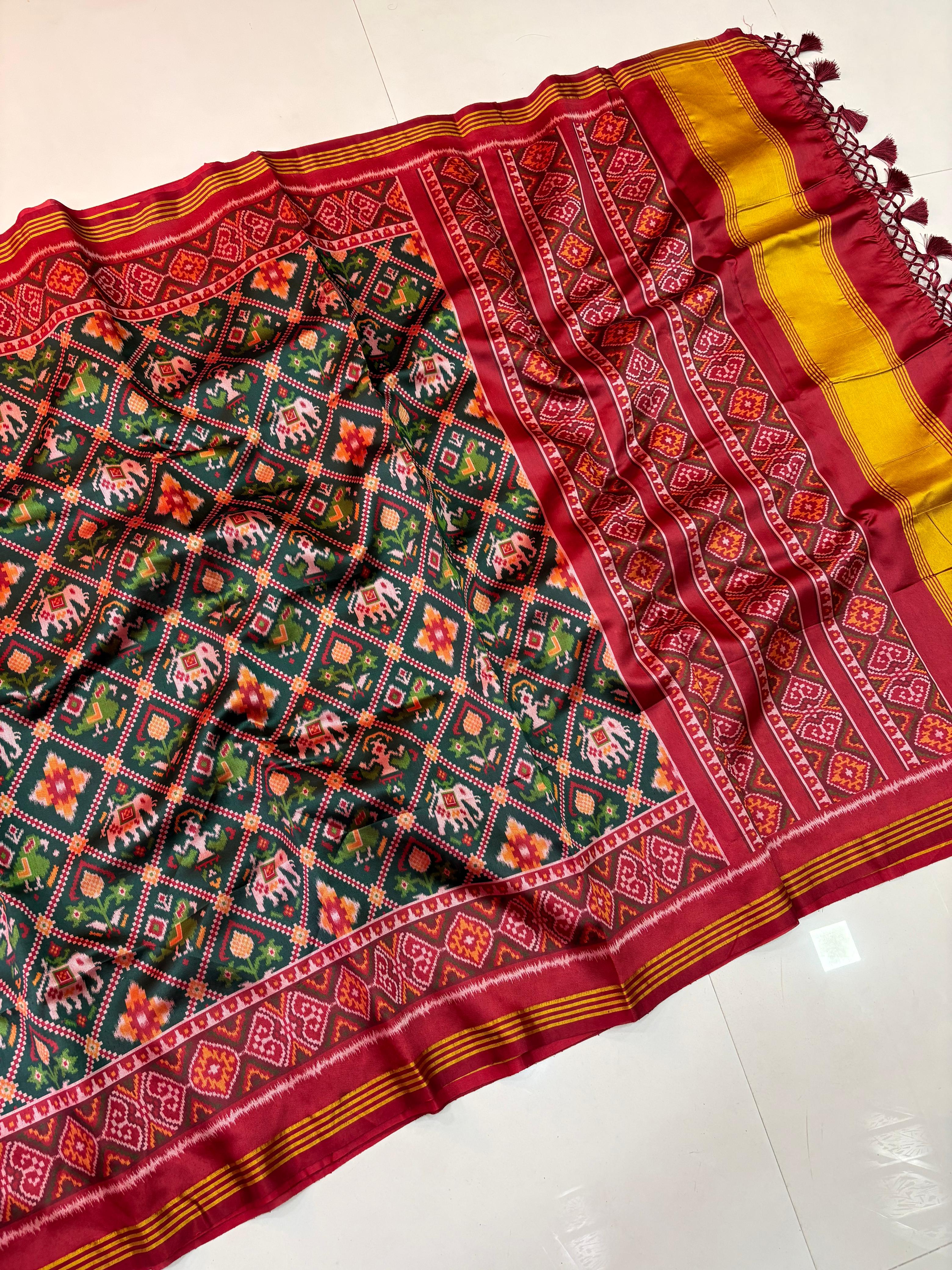 Fancy Patola Printed Sarees