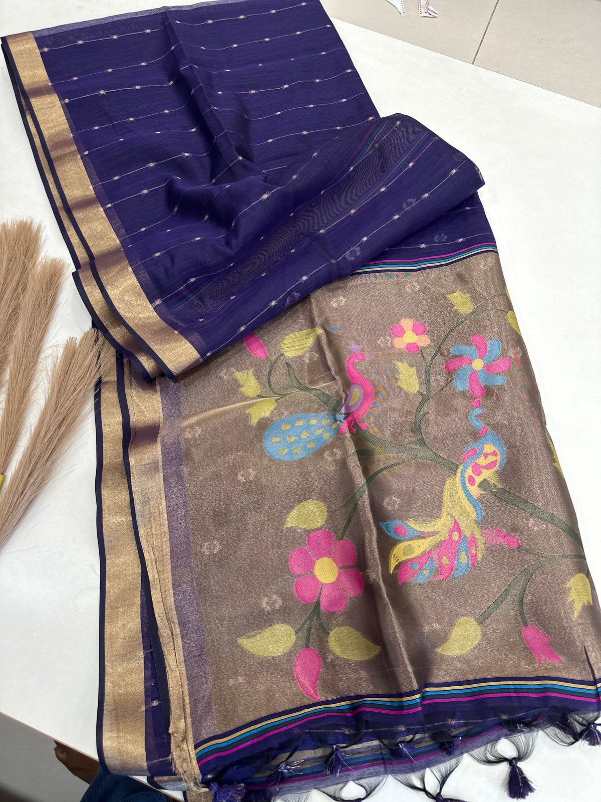 Fancy Chanderi Jamdani