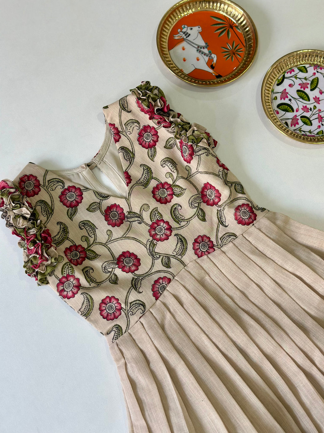 PenKalamkari Kids Frock
