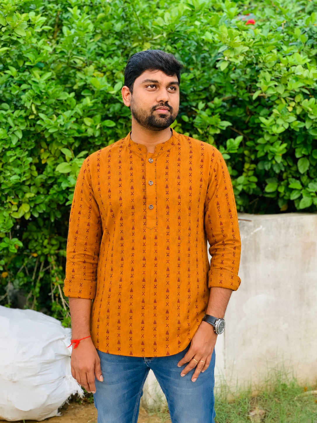 Handloom Cotton Men's Kurta