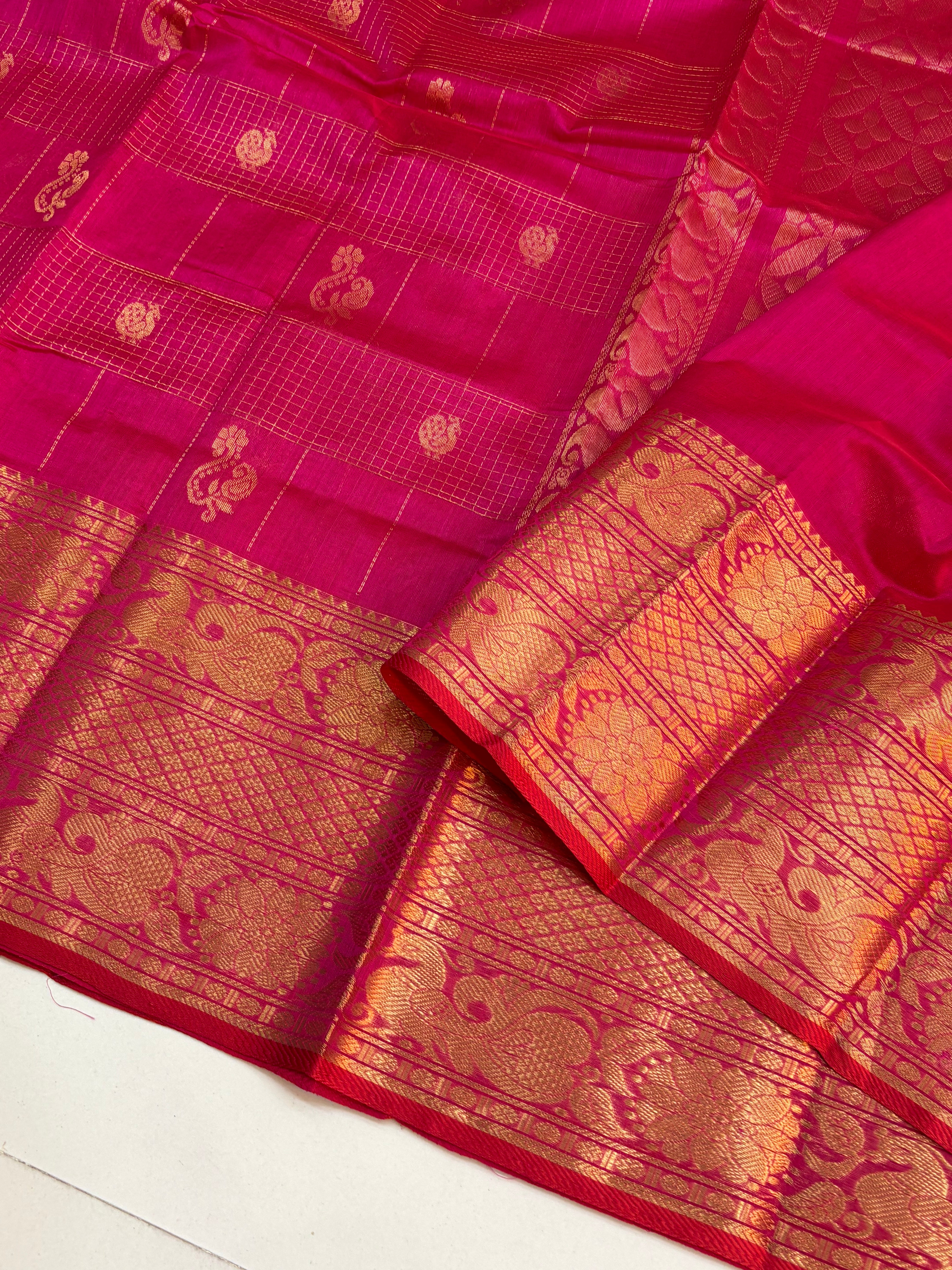 Handloom Vintage Mangalagiri Pattu
