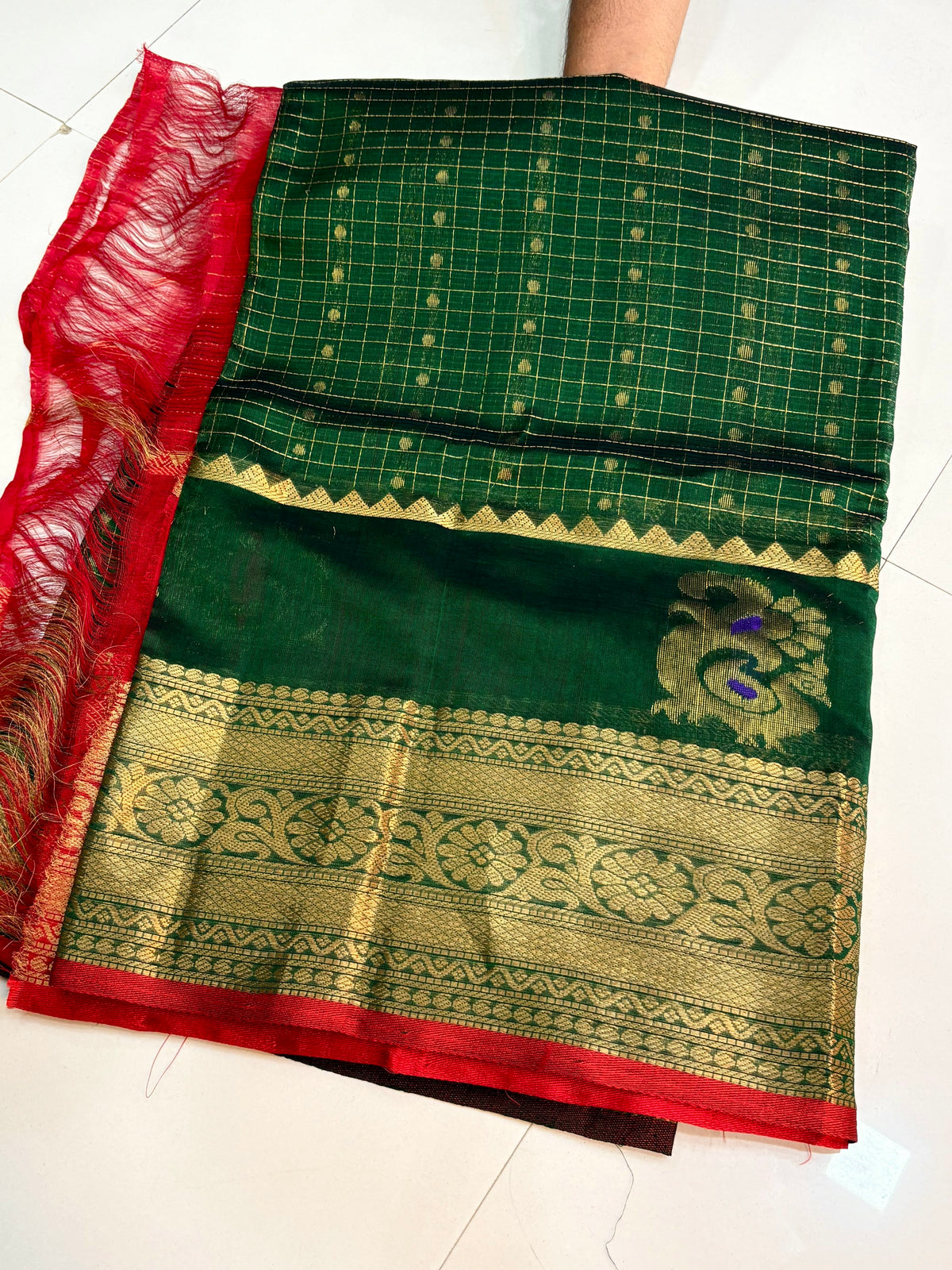 Handloom Vintage Mangalagiri Pattu