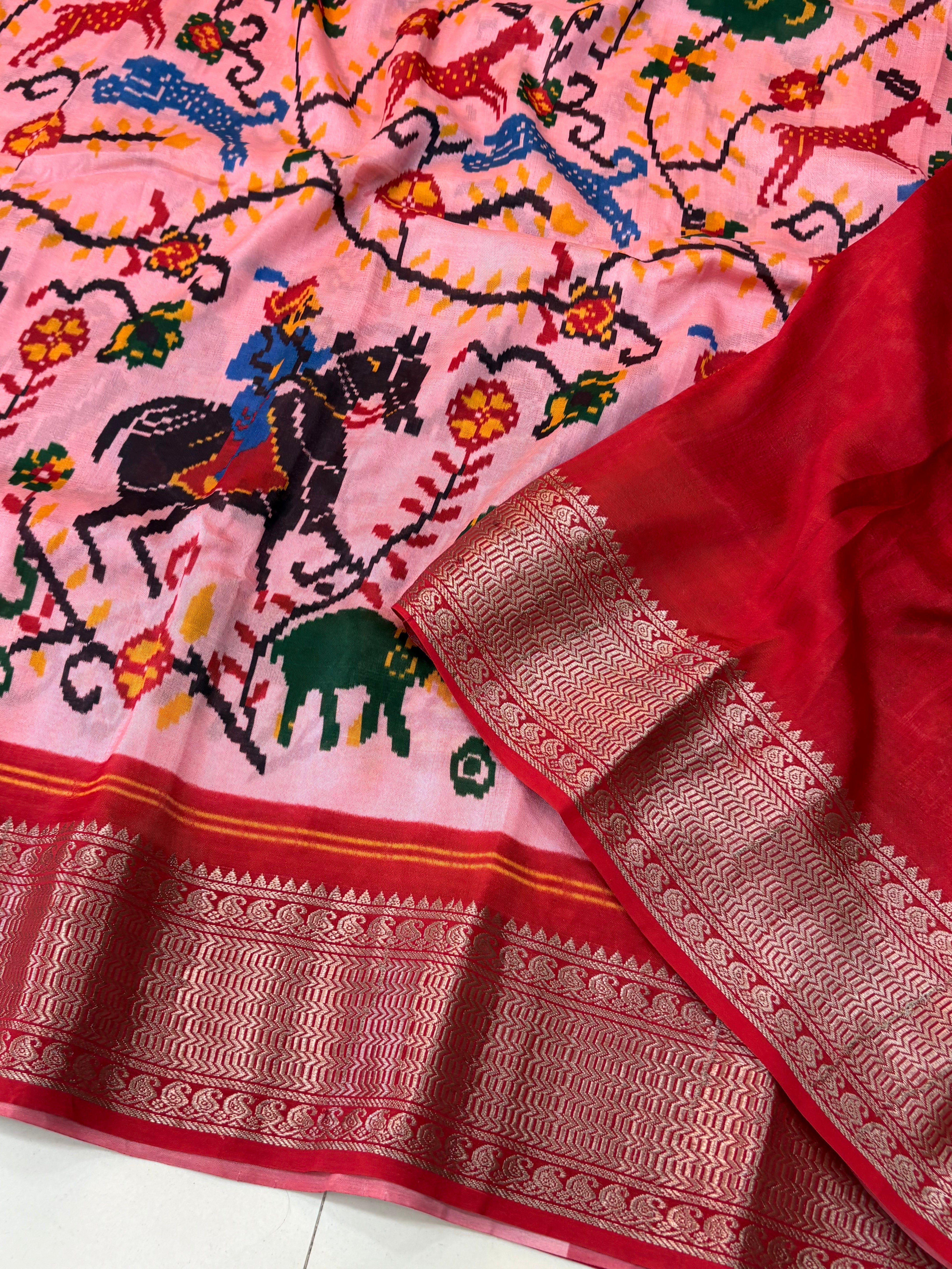 Mangalagiri Patola Print Sarees