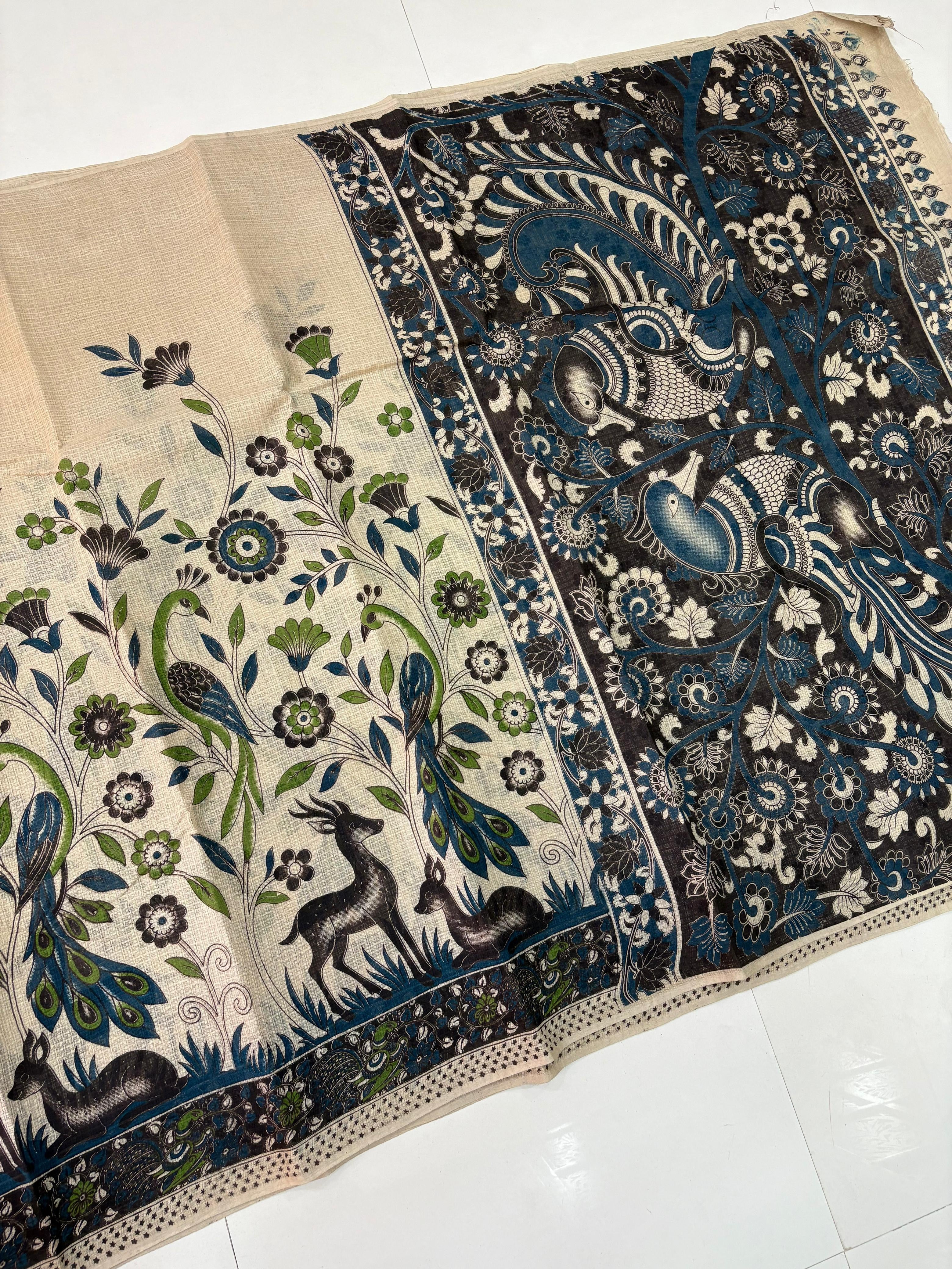 Kalamkari Kota Sarees