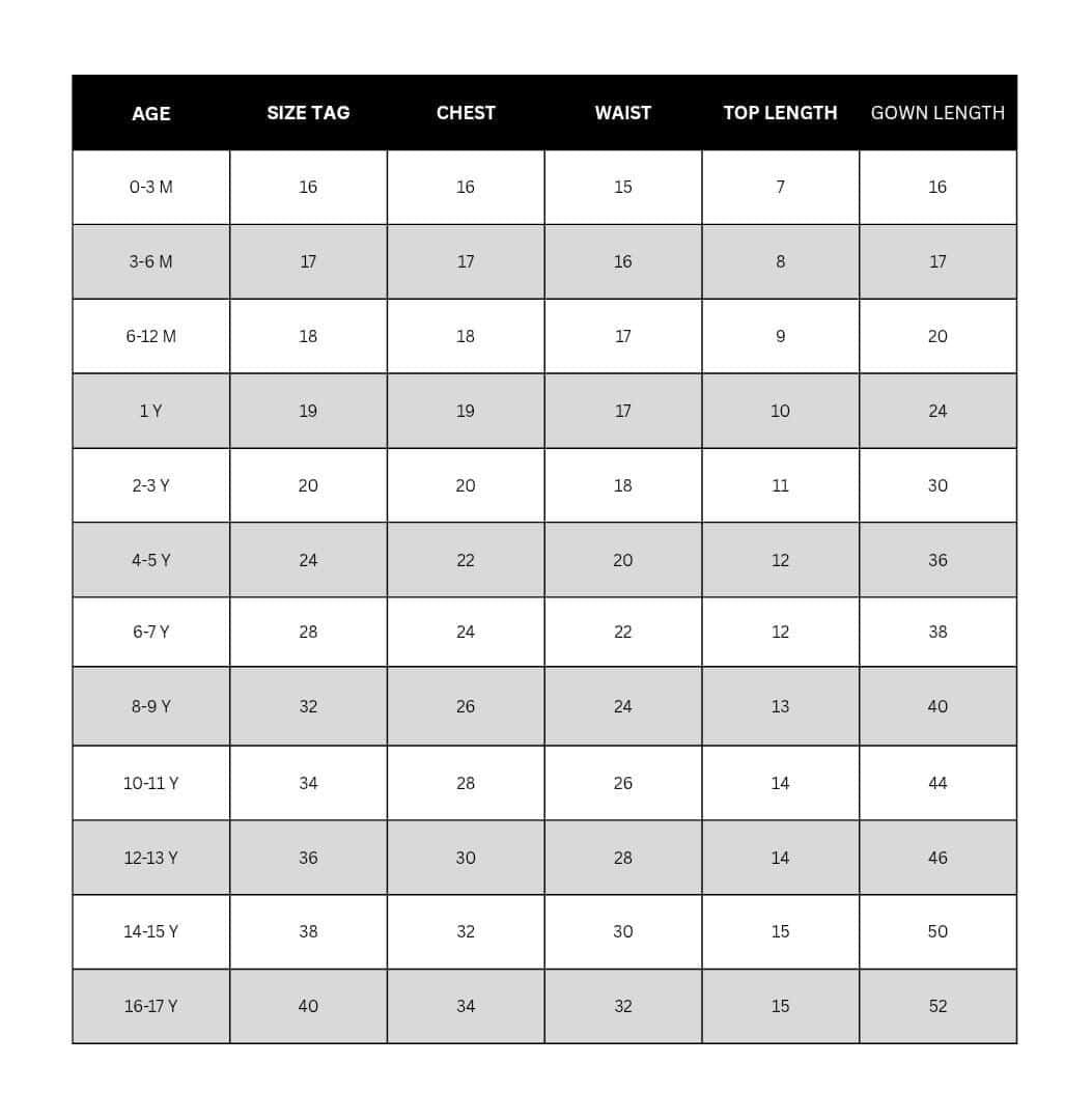 Size Guide