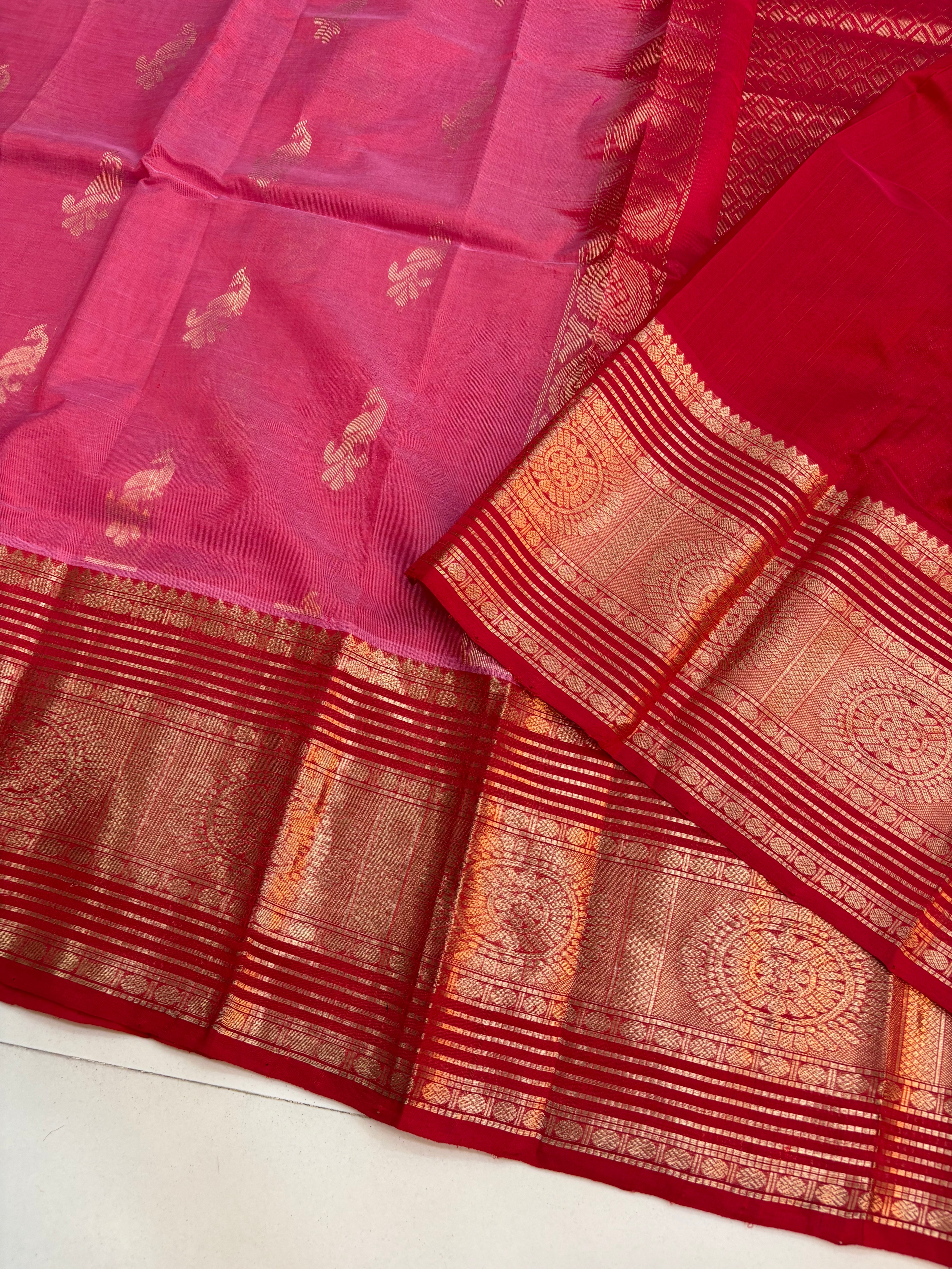 Vintage Handloom Mangalagiri Pattu