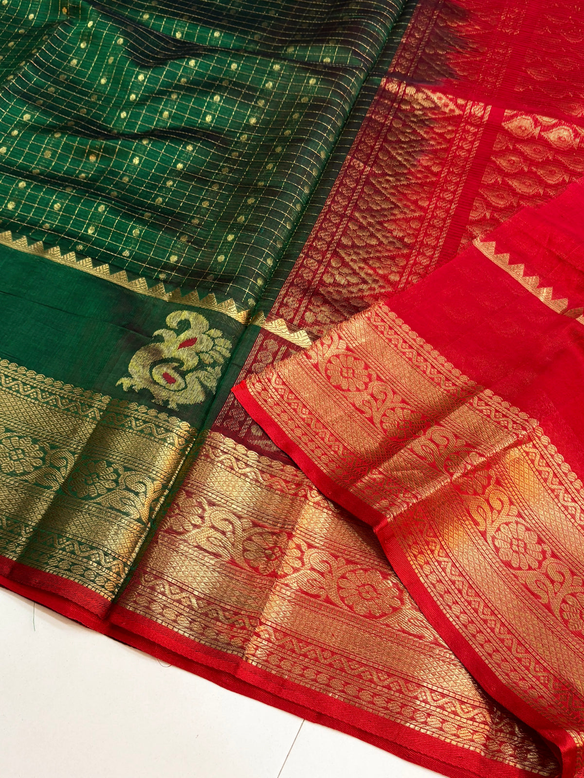 Handloom Vintage Mangalagiri Pattu