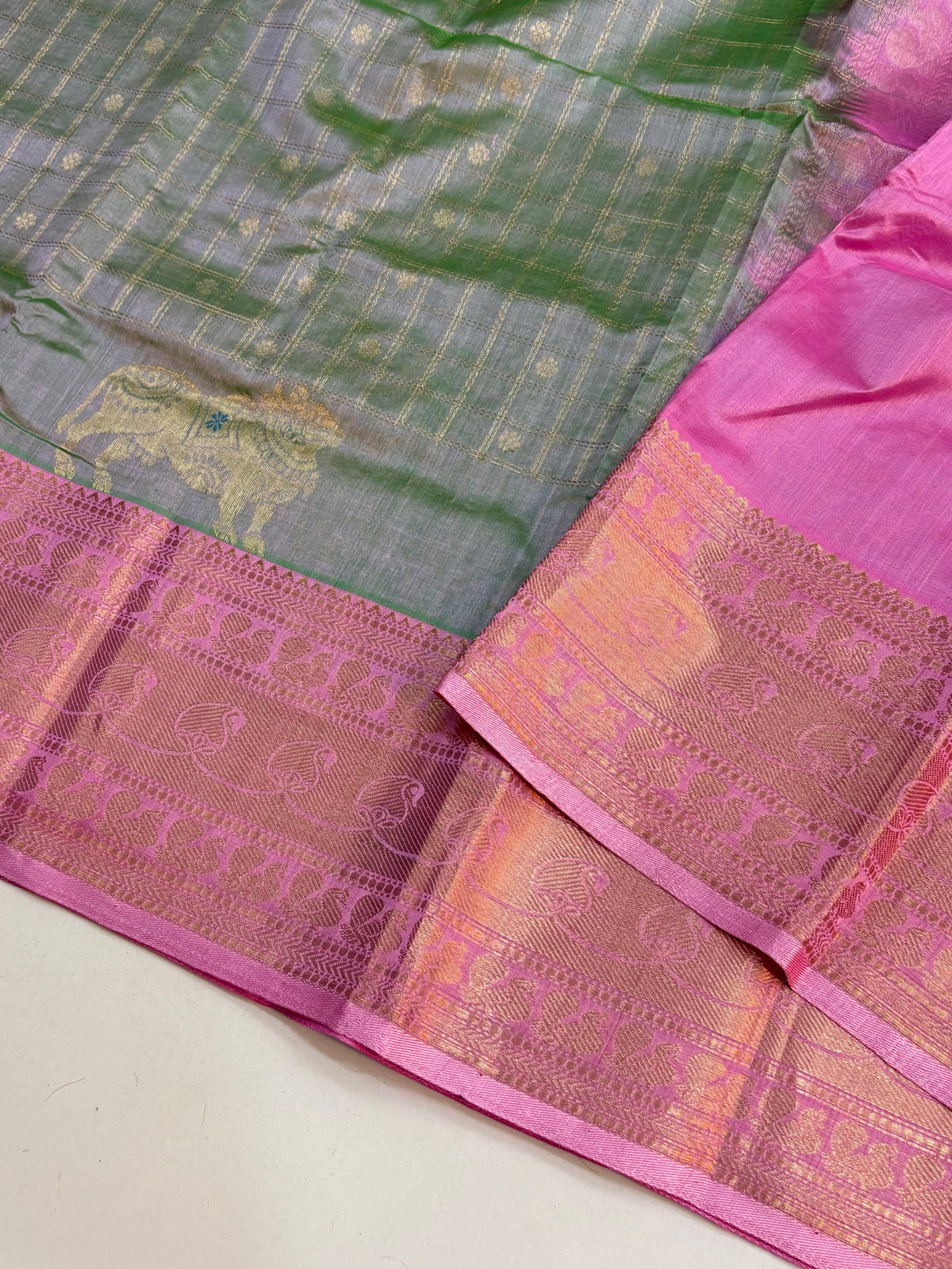 Handloom Vintage Mangalagiri Pattu