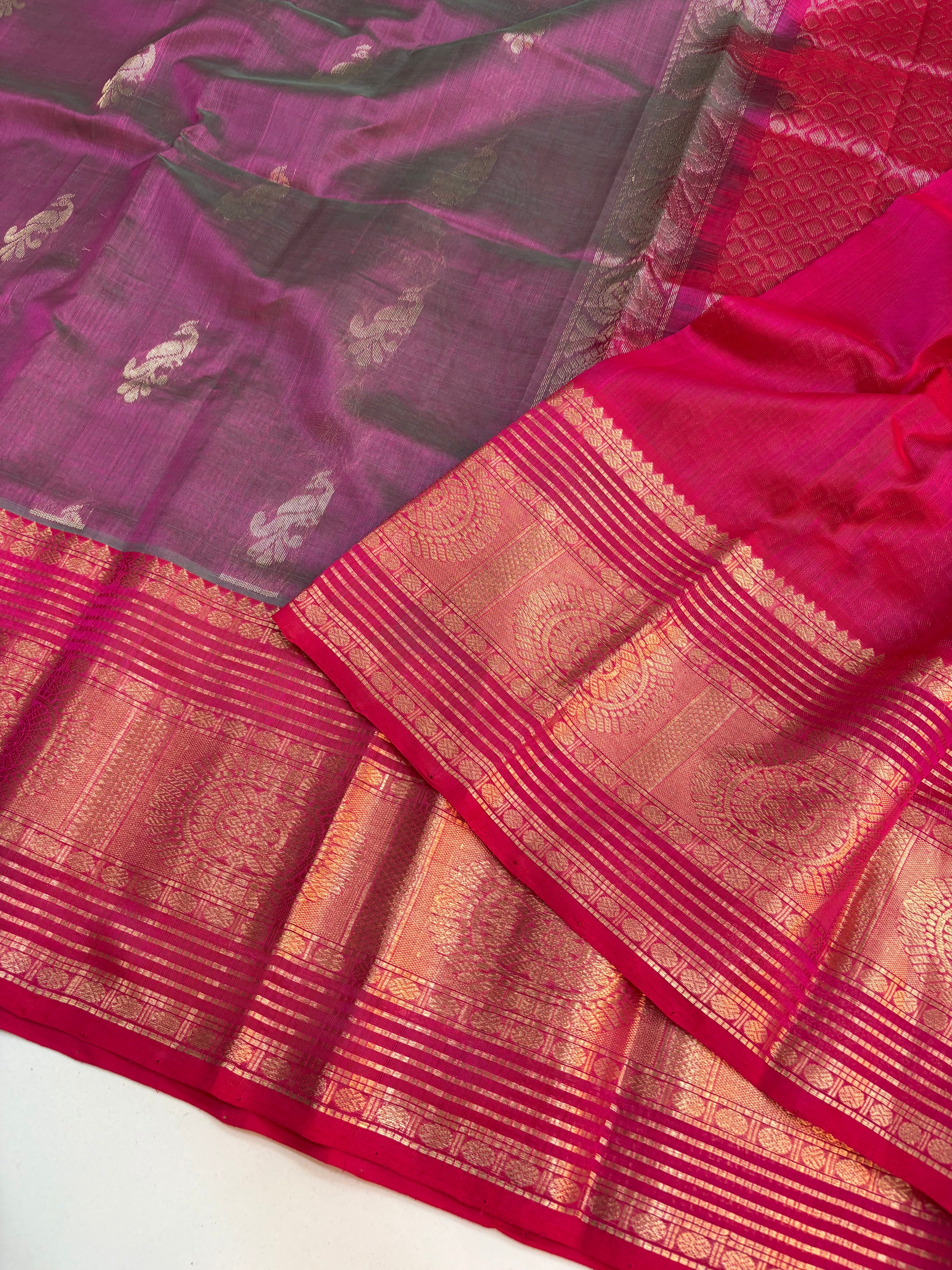 Handloom Vintage Mangalagiri Pattu