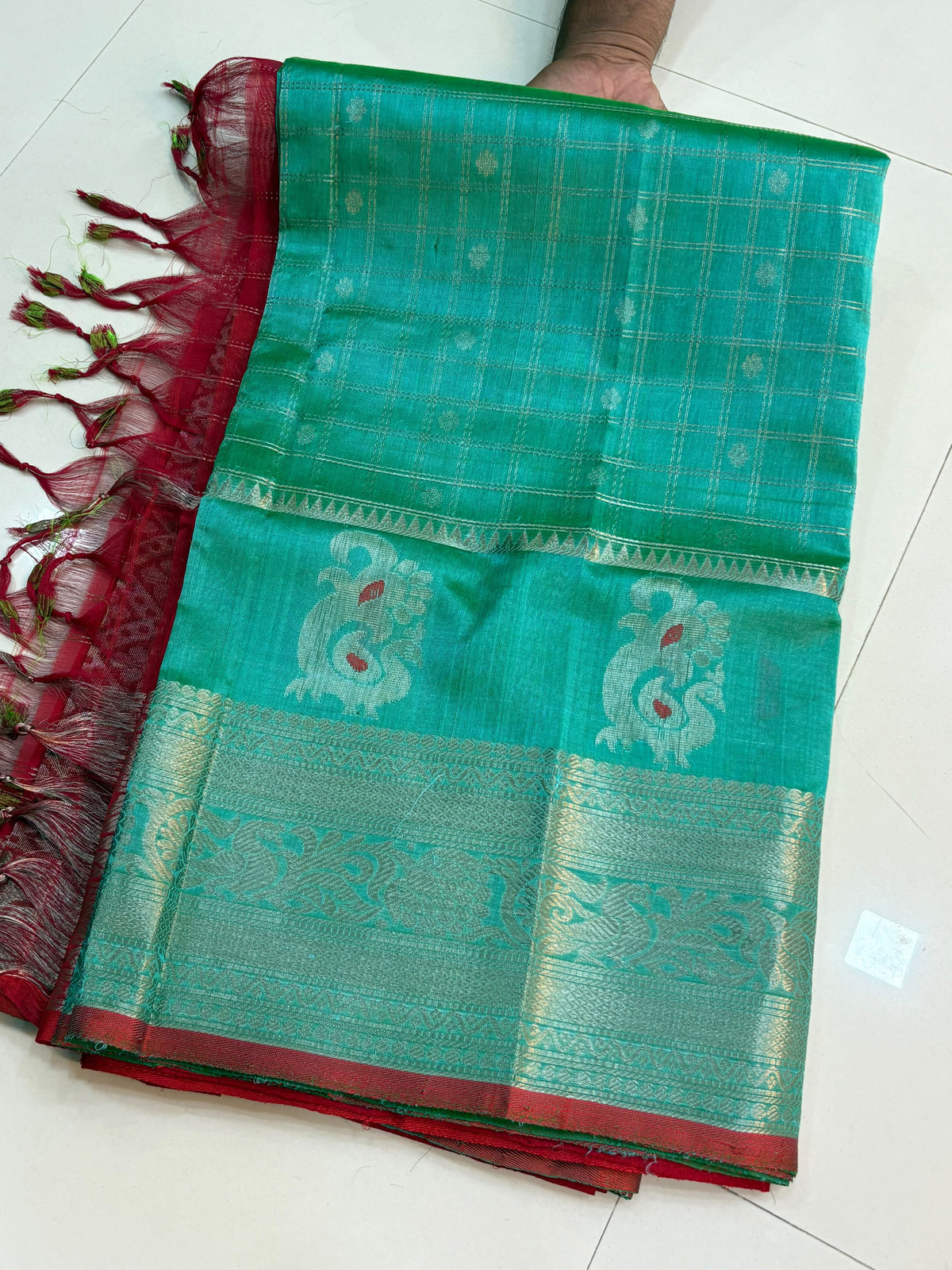 Handloom Vintage Mangalagiri Pattu