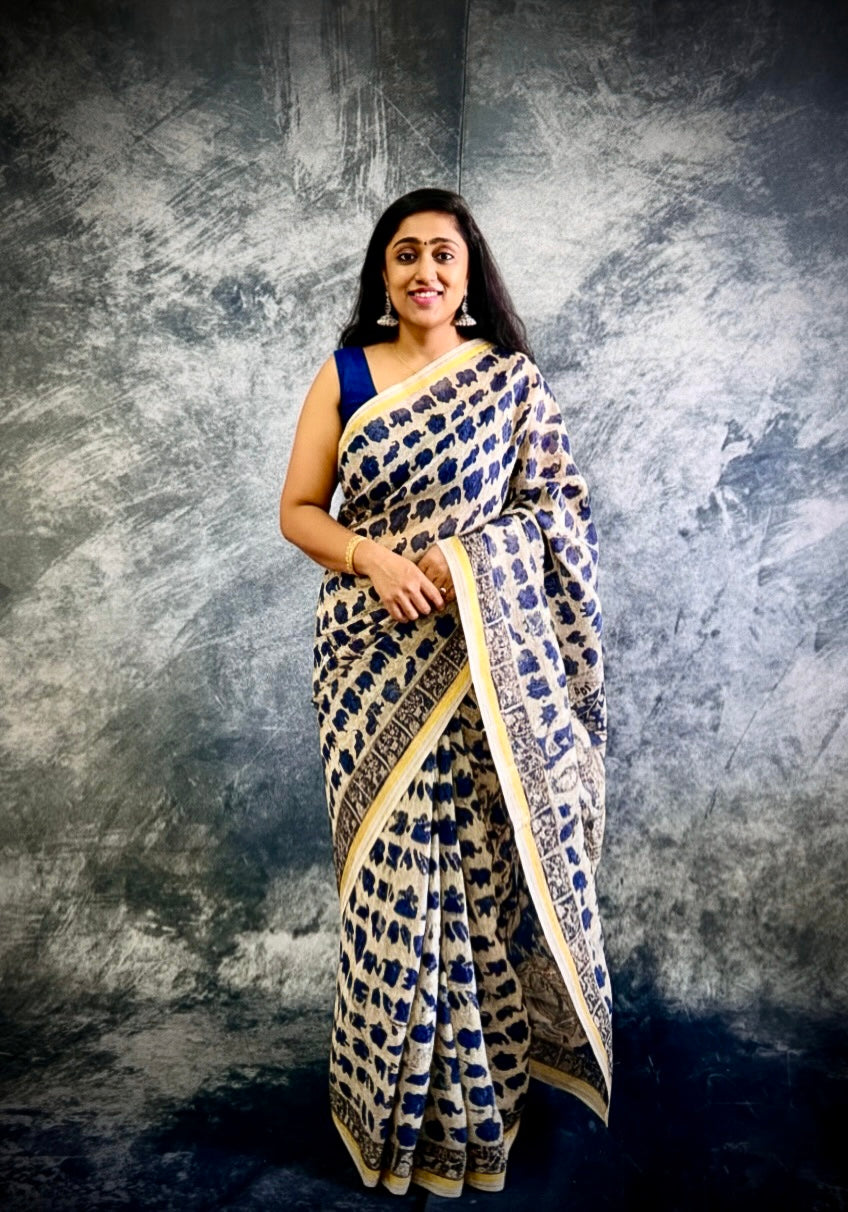 Kota Small Elephant Kalamkari