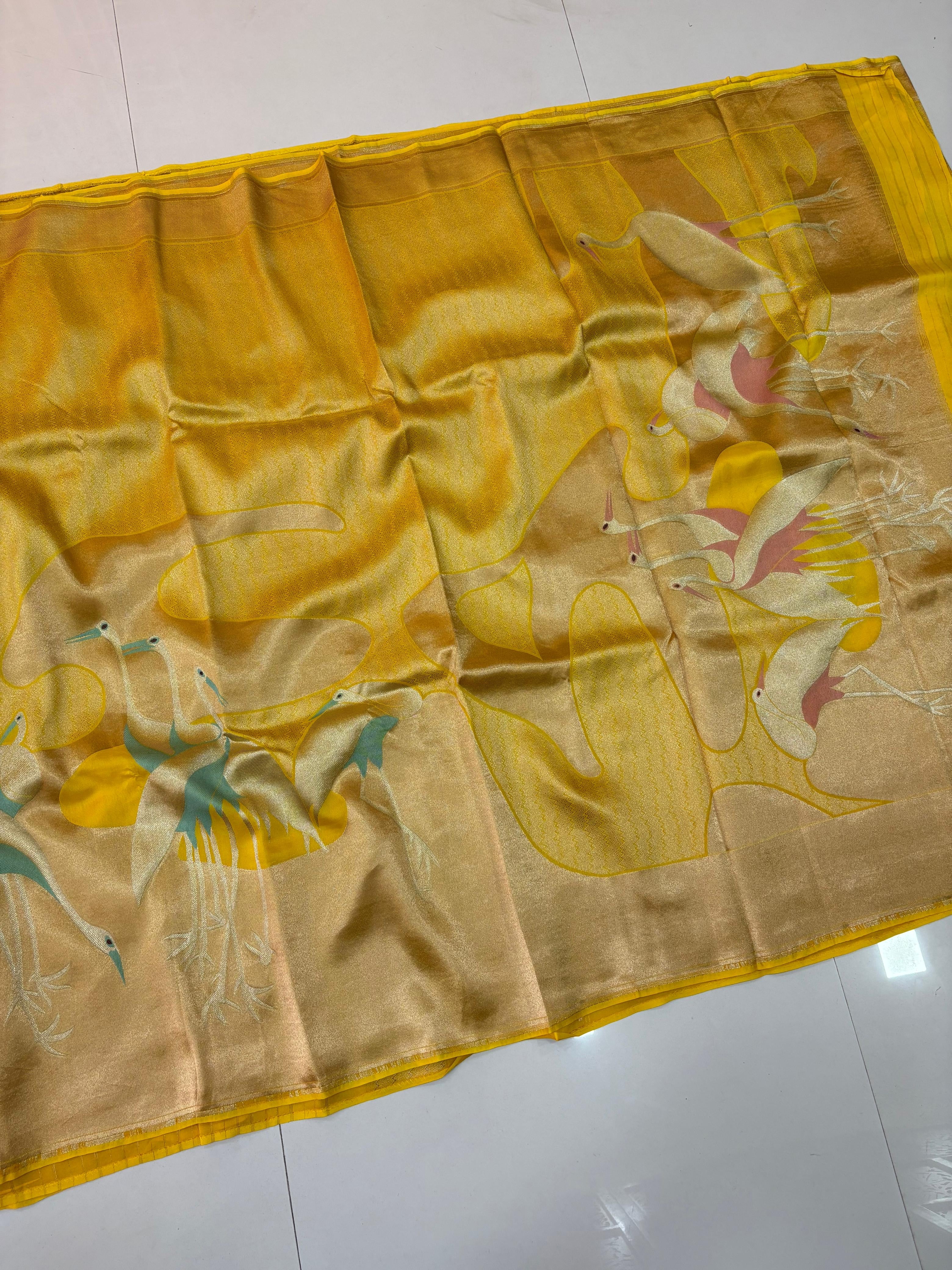 Chamundi Silk Tissue Weaving