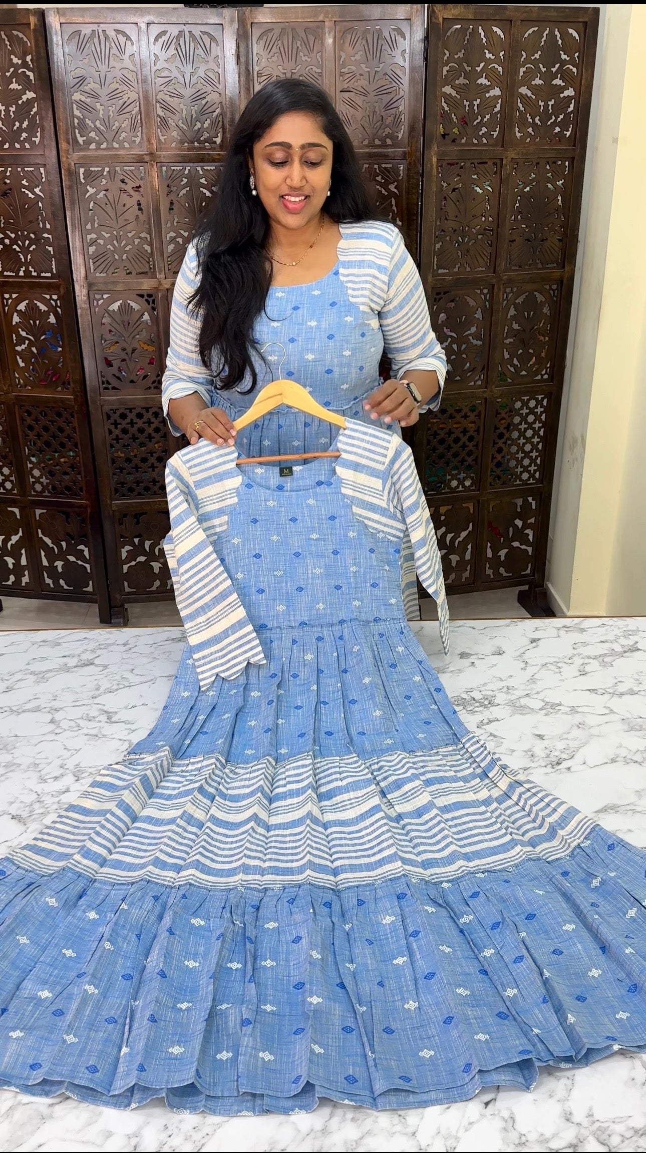 Jamdhani Summer Cotton Maxis