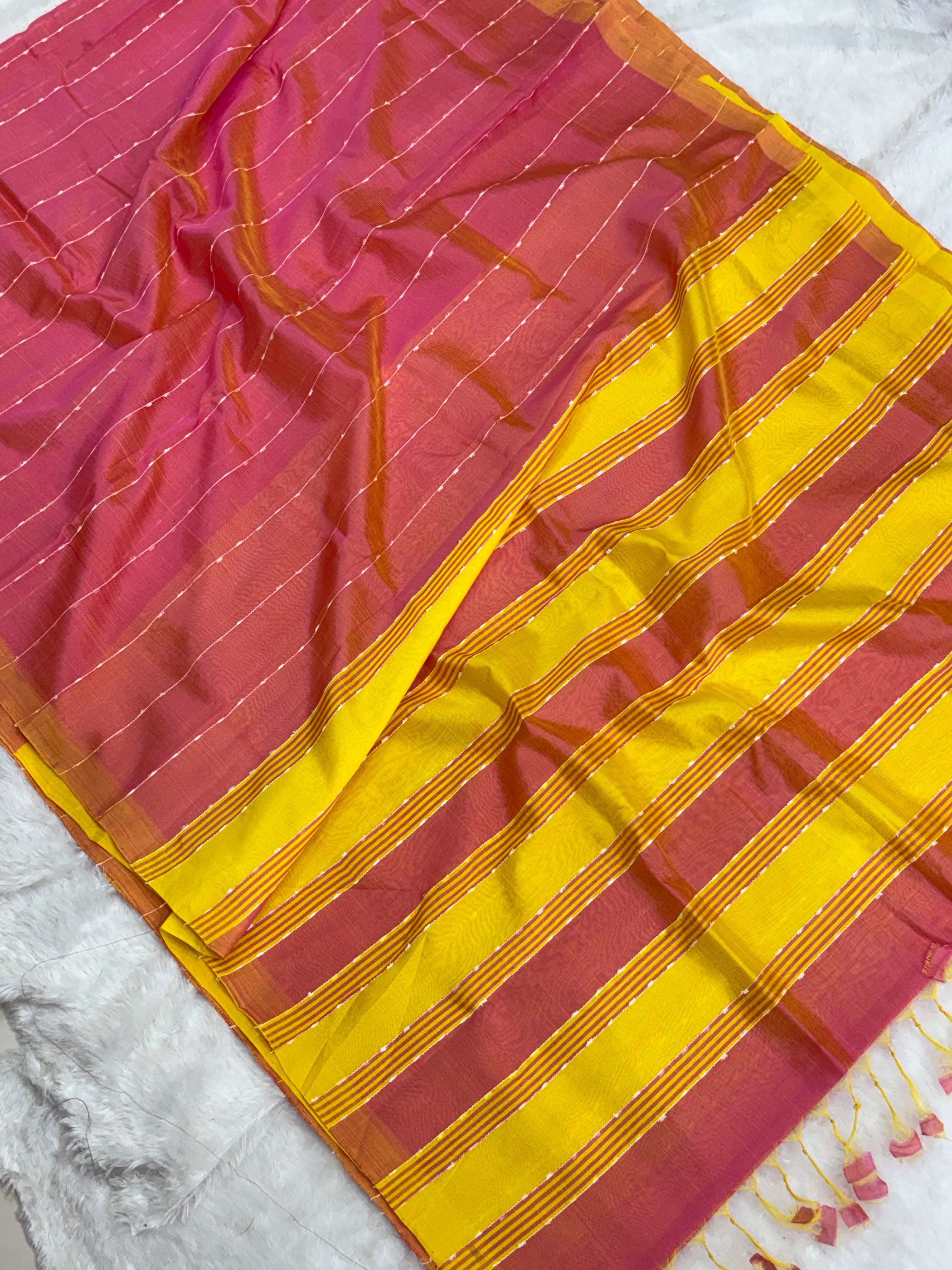 Pure Handloom Mangalagiri Pattu