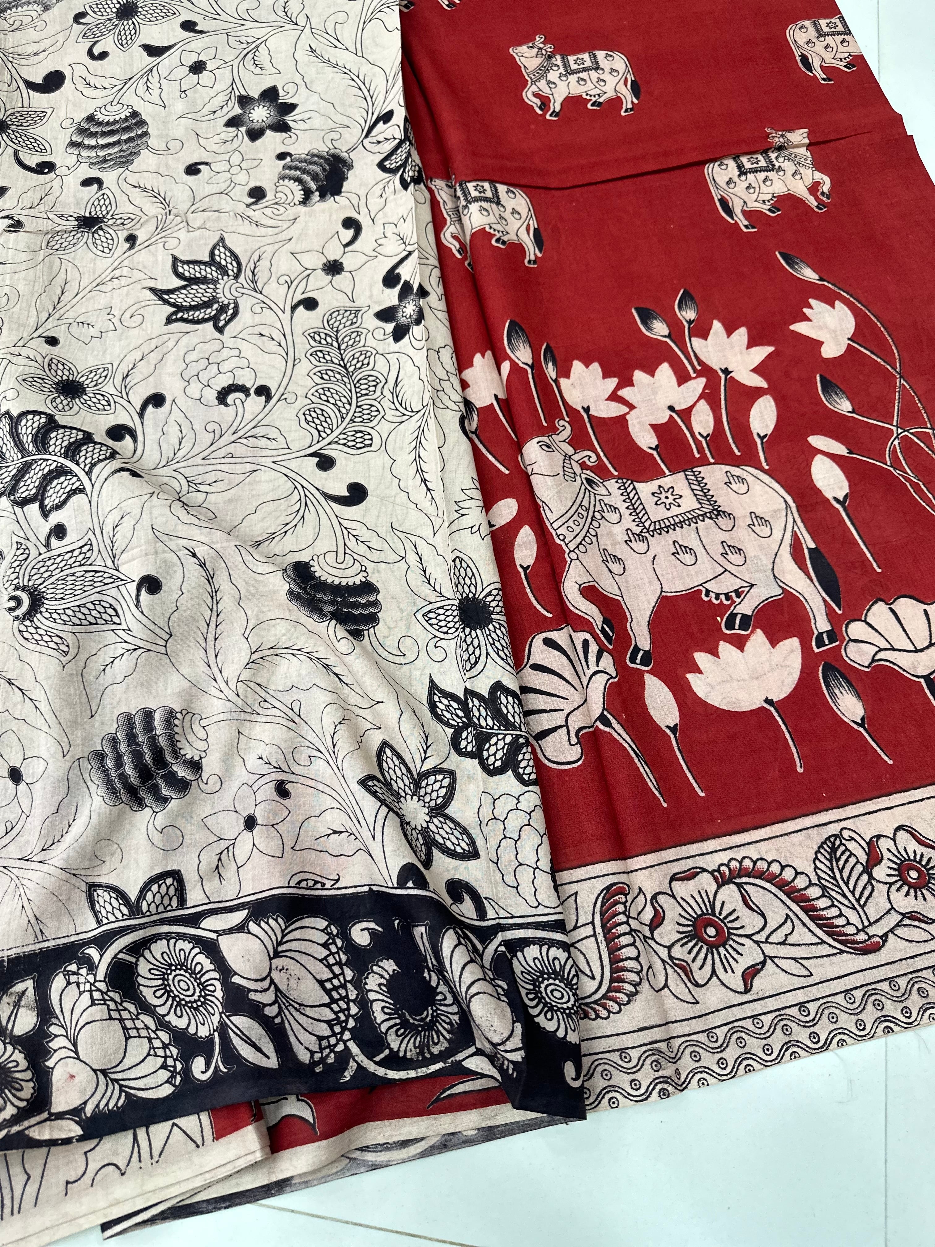 Pichwai Kalamkari Cotton