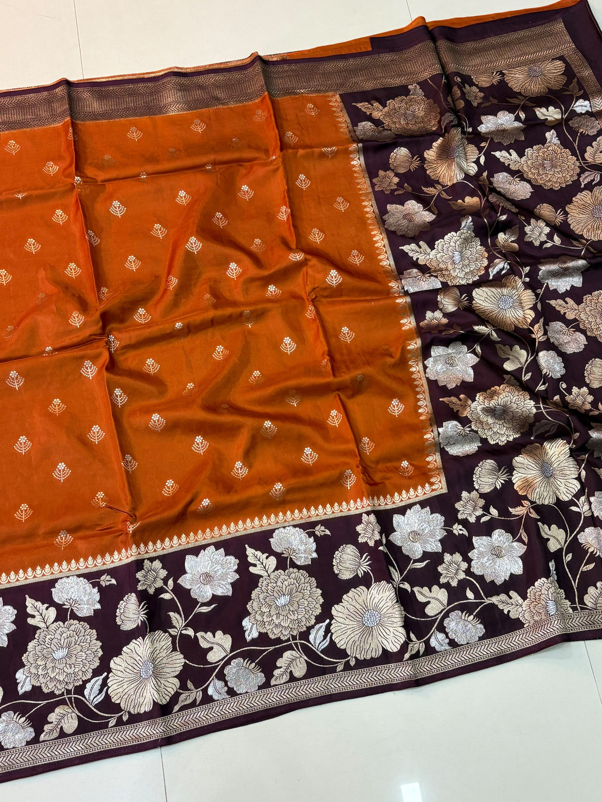 Premium Russian HO Crepe Sarees