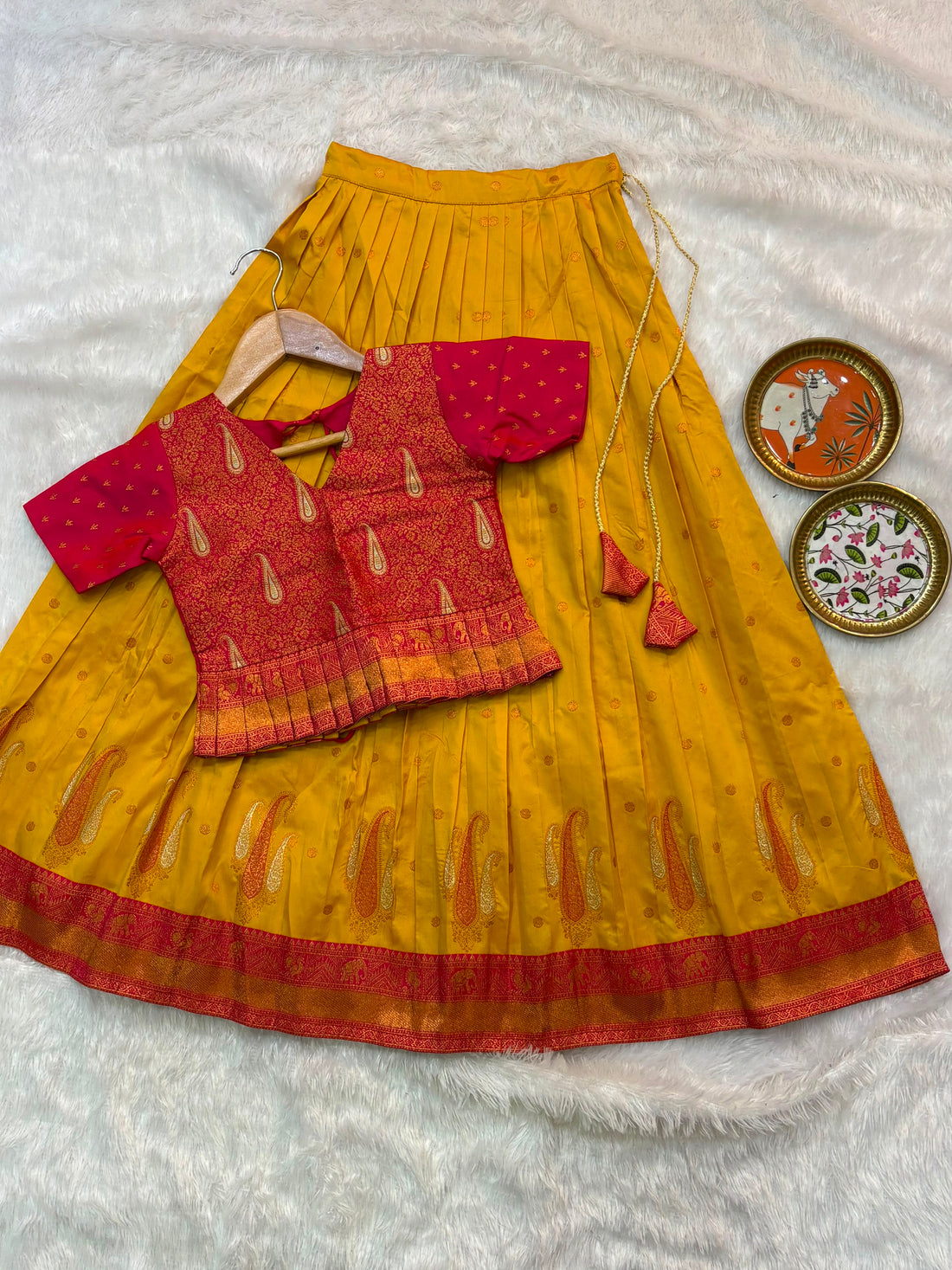 Vintage Kids Lehenga