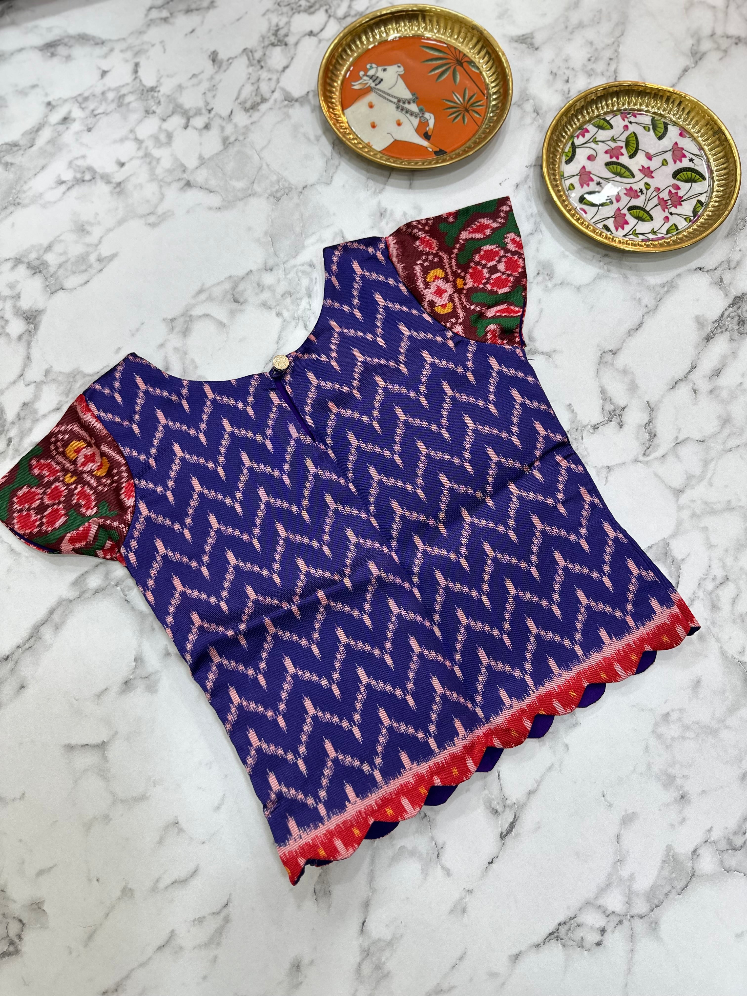 Fancy Patola Kids Lehenga
