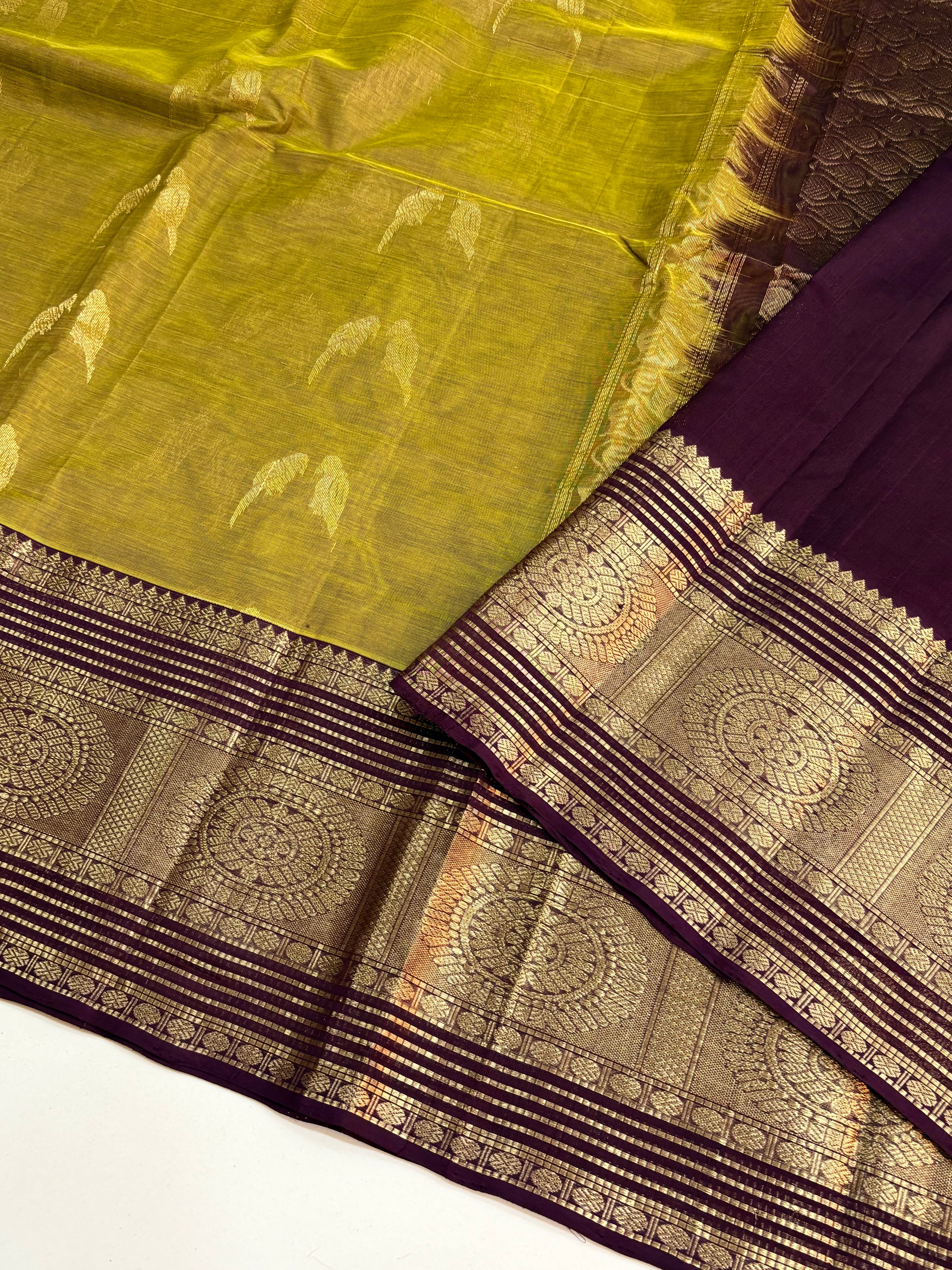 Handloom Vintage Mangalagiri Pattu