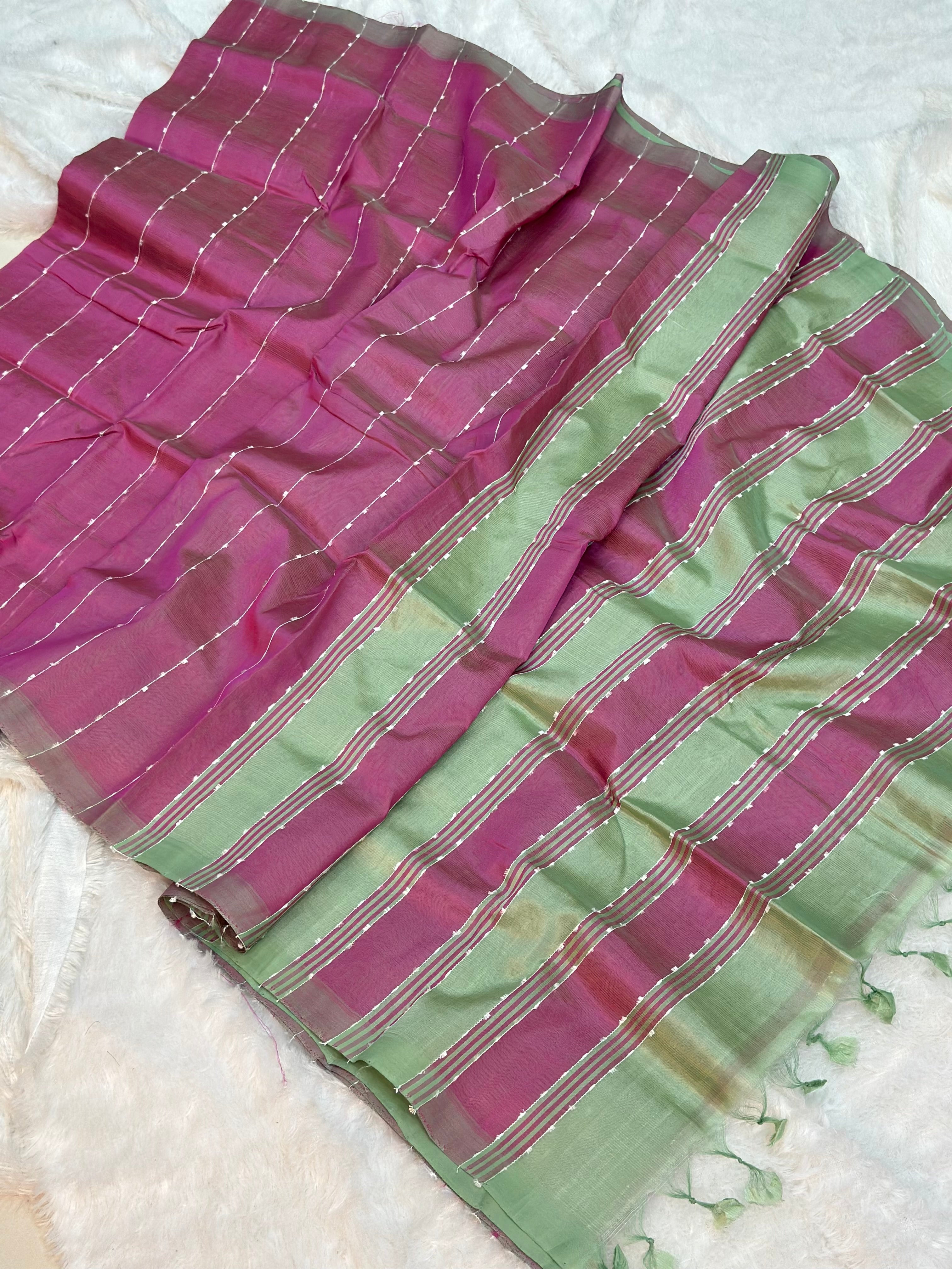 Pure Handloom Mangalagiri Pattu