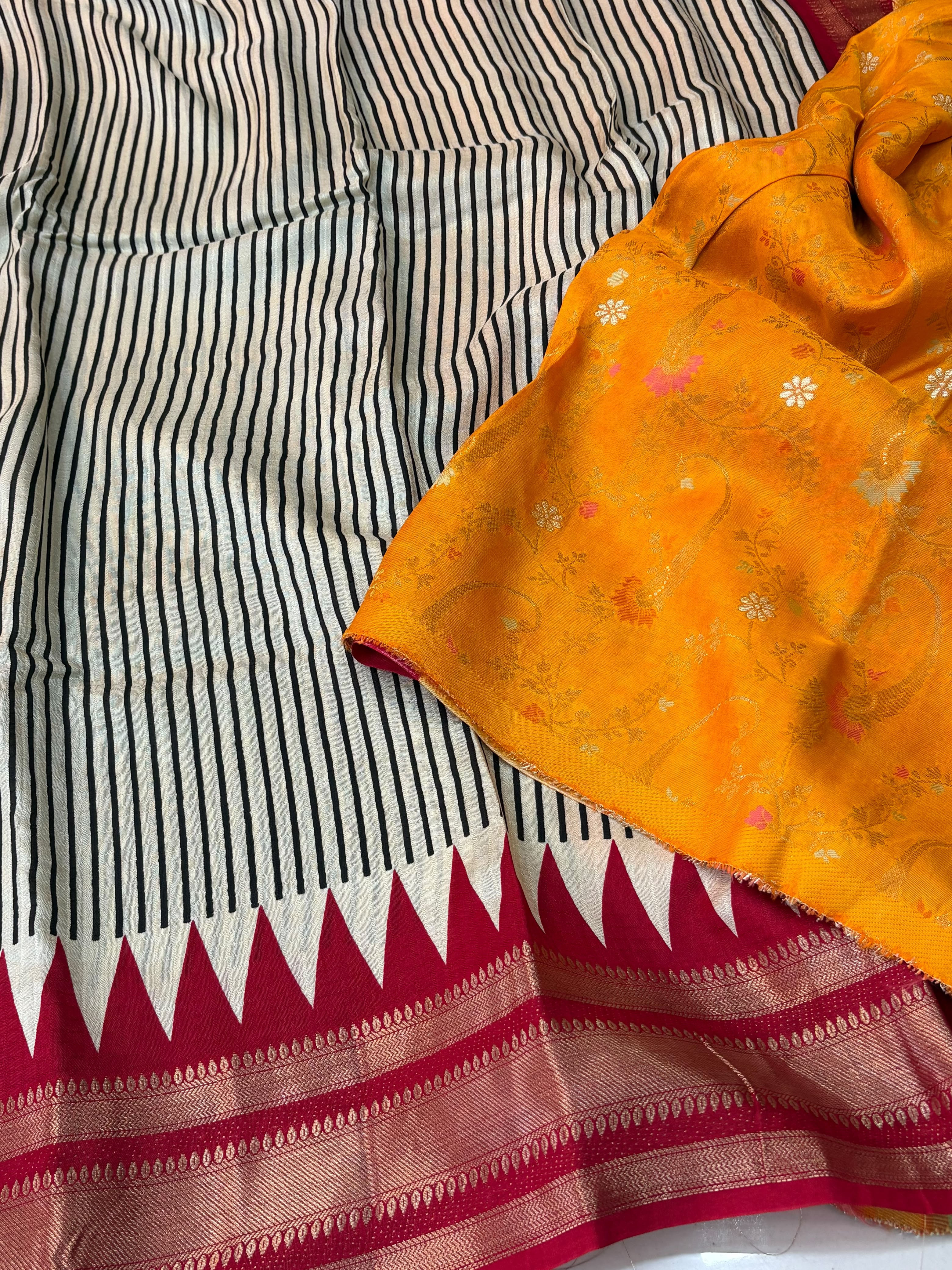 Vintage Ganga Jamuna Sarees