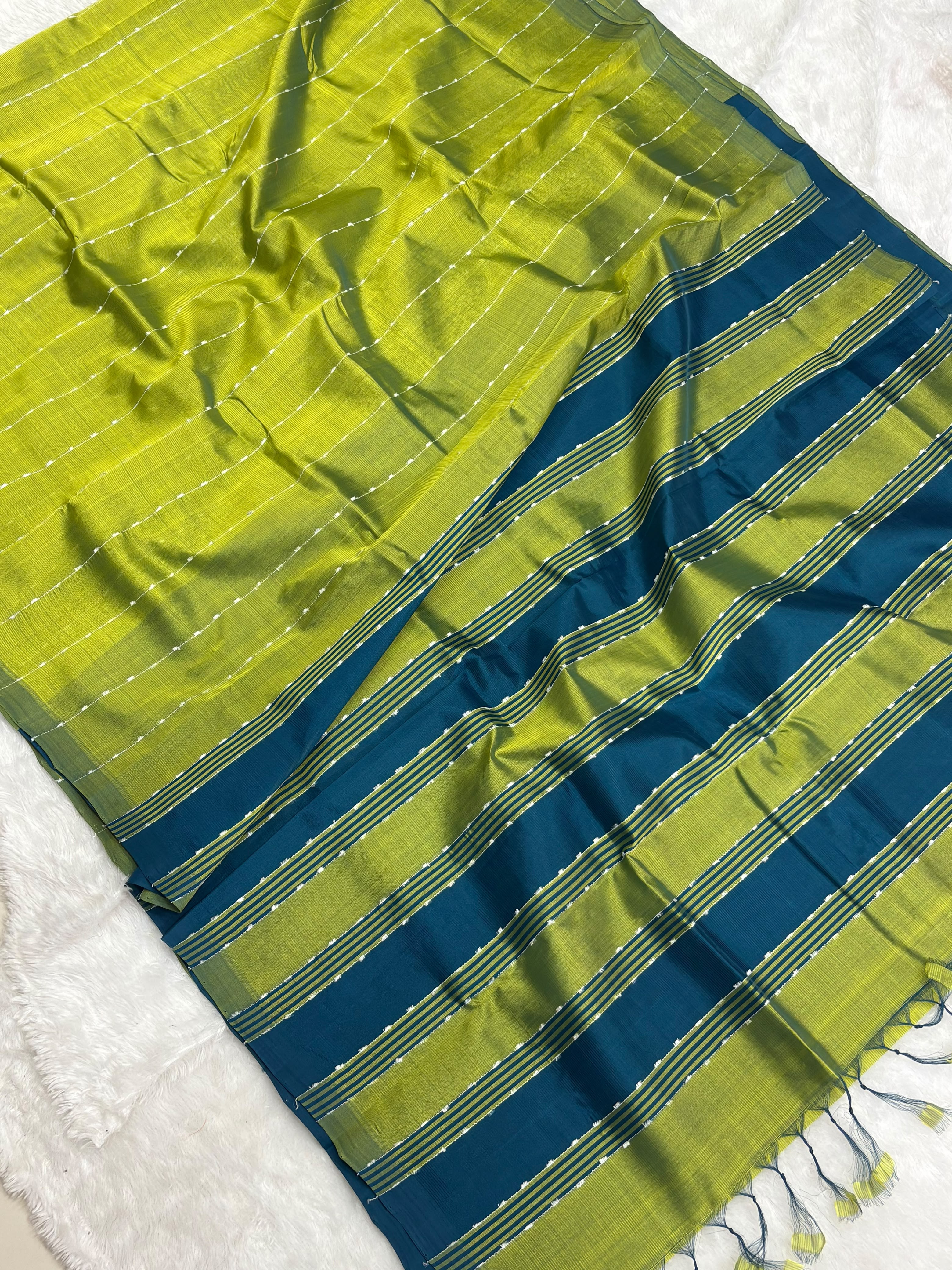 Pure Handloom Mangalagiri Pattu