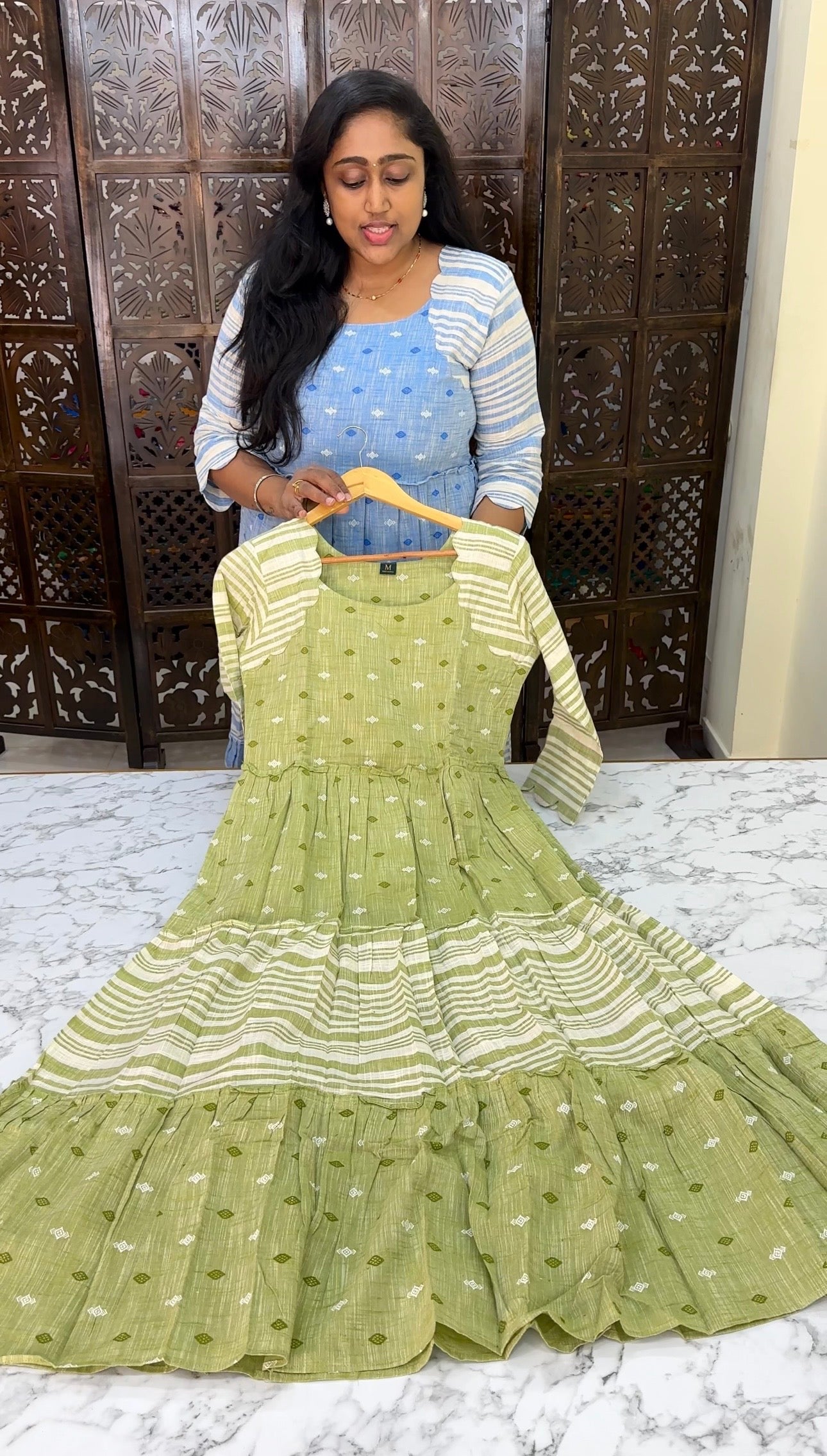 Jamdhani Summer Cotton Maxis