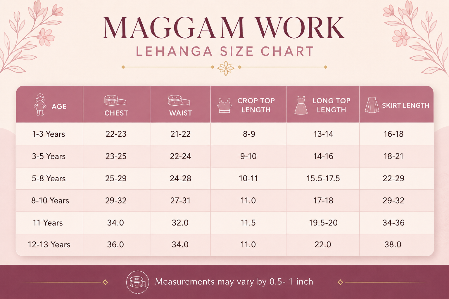 Size Guide
