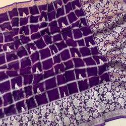 Khaddi Georgette Sarees