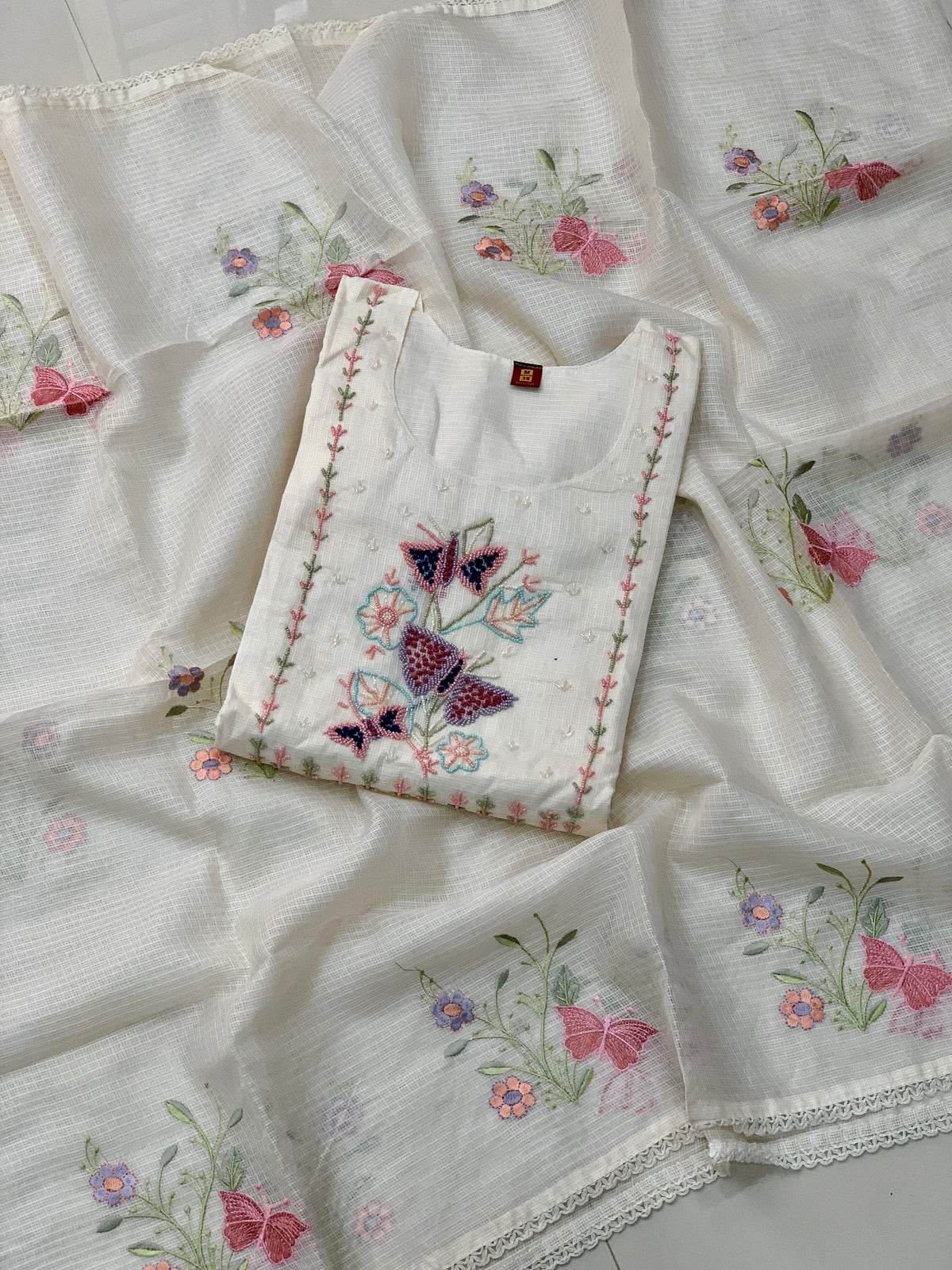 Kota Maggam work Kurti sets
